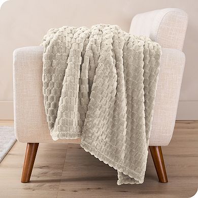Bare Home Microplush Textured Blanket
