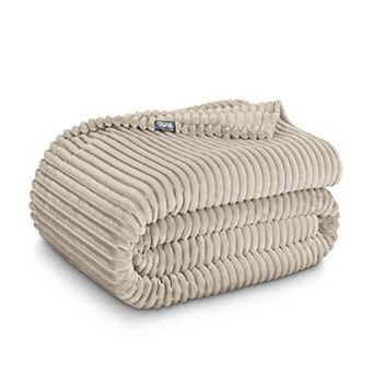Bare Home Microplush Textured Blanket