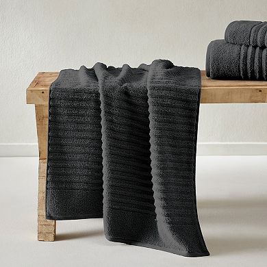 Madelinen® 6-Pack Premium Cotton Textured Hand Towel Set