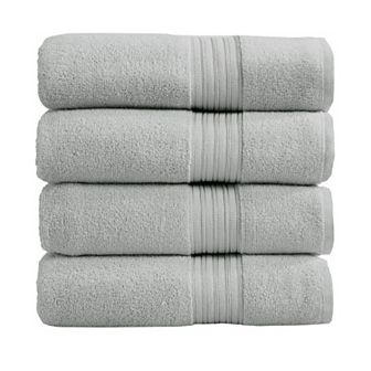 Madelinen® 4-Pack Cotton Everyday Bath Towel Set