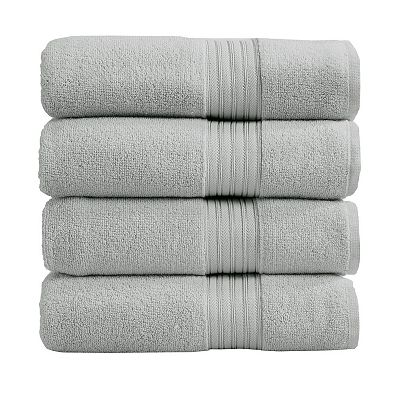 Madelinen® 4-Pack Cotton Everyday Bath Towel Set