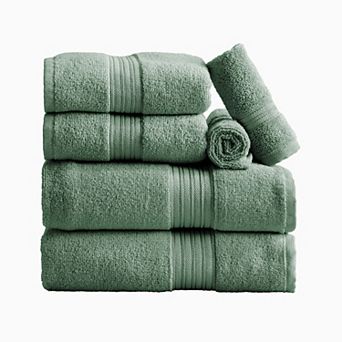 Madelinen® 6-Pack Cotton Everyday Towel Set
