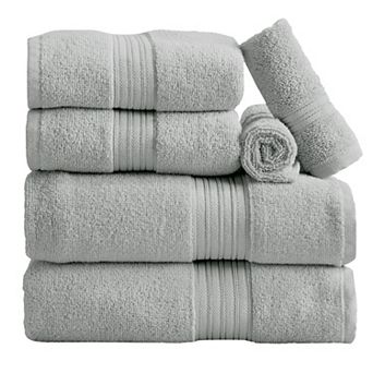 Madelinen® 6-Pack Cotton Everyday Towel Set