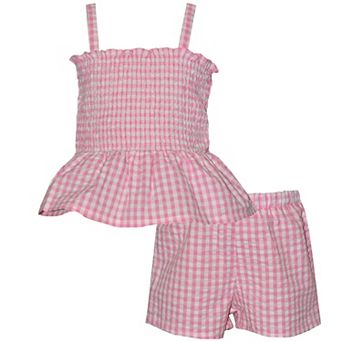 Baby & Toddler Girl Bonnie Jean 2 pc Seersucker Shorts & Top Set