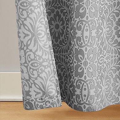 5th Avenue Lux Thalia Textured 2 Window Curtain Panels