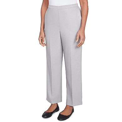 Petite Alfred Dunner Estate Pull-On Medium Length Pants