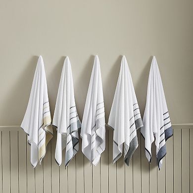 Madelinen® 4-pk. Striped Bath Towels