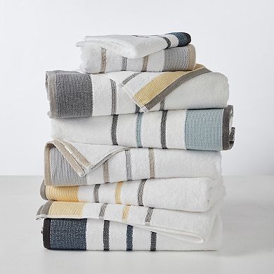 Madelinen® 4-pk. Striped Bath Towels