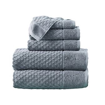 Madelinen® 6-Pack Cotton Quick Dry Textured Towel Set