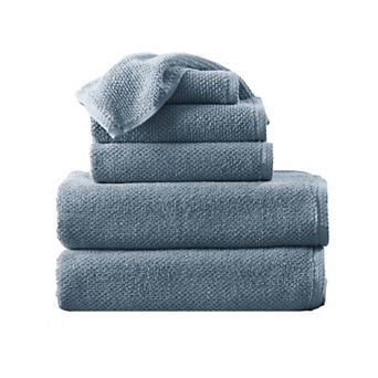 Madelinen® 6-Pack Cotton Texture Towel Set