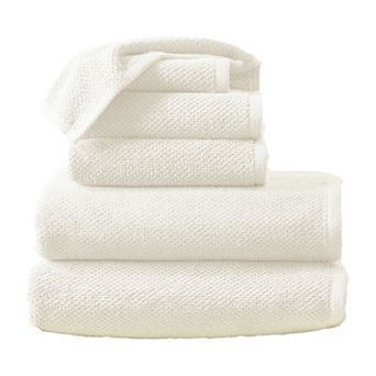 Madelinen® 6-Pack Cotton Texture Towel Set