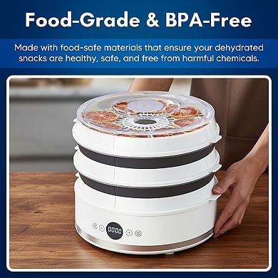 Elite Cuisine 5-Tray Digital Food Dehydrator