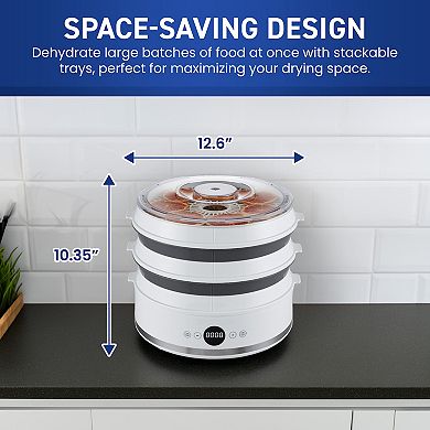 Elite Cuisine 5-Tray Digital Food Dehydrator