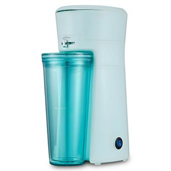 Elite Cuisine Iced Coffee Maker with Tumbler & Straw