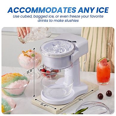 Elite Cuisine Snow Cone & Shaved Ice Maker