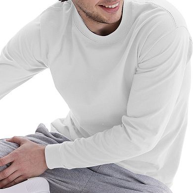 Men's Hanes® Beefy Cotton Long Sleeve T-Shirt