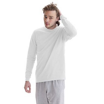 Men's Hanes® Beefy Cotton Long Sleeve T-Shirt