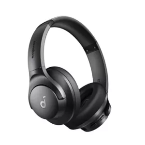 Anker Soundcore Q20i True Wireless Noise Canceling Over-the-Ear Headphones, Black
