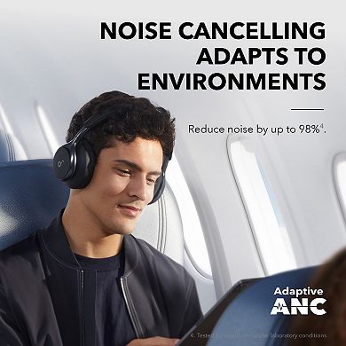 Anker Soundcore Space One True Wireless Noise Cancelling Over-the-Ear Headphones
