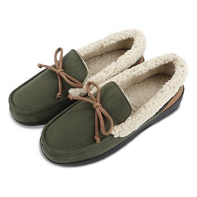 isotoner Vincent Men's Moccasin Slippers
