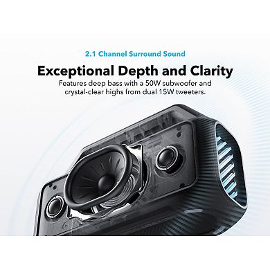 Anker Soundcore Boom 2 Portable Bluetooth Speaker