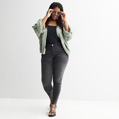 Juniors' Plus Size SO® Textured Cardigan Sweater