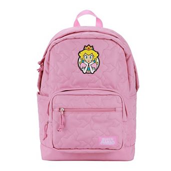 Nintendo Super Mario Princess Peach Quilted Backpack