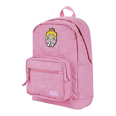 Nintendo Super Mario Princess Peach Quilted Backpack