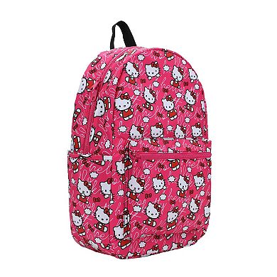 Hello Kitty Toss Print Backpack