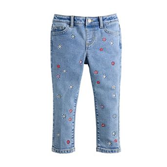 Baby & Toddler Girl Jumping Beans® Mid Rise Embellished Skinny Jeans