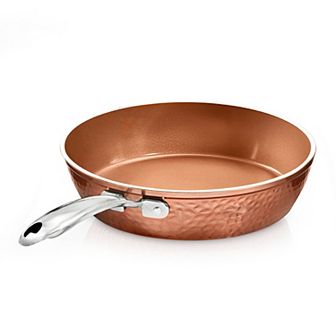 Gotham Steel Hammered Copper 12 in Nonstick Frying Pan