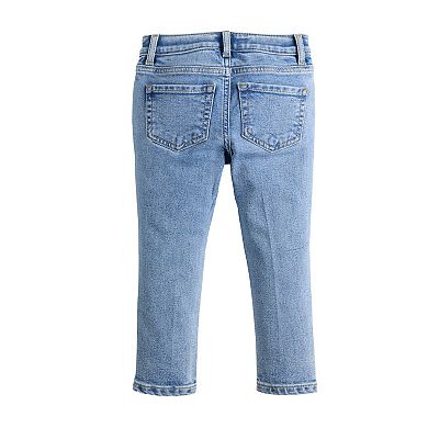 Girls 4-12 Jumping Beans® Mid Rise Embellished Skinny Jeans