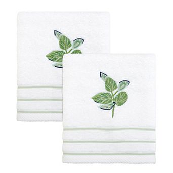 Nicole Miller Tropiluxe 2 pc Hand Towel Set