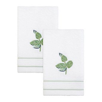 Nicole Miller Tropiluxe 2 pc Fingertip Towel Set
