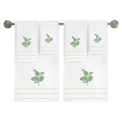Nicole Miller Tropiluxe 2-Piece Fingertip Towel Set