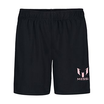 Boys 8-20 Messi Angled Piping Athletic Shorts