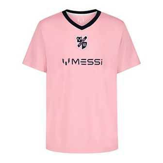Boys 8-20 Messi Classic Logo V-Neck Tee