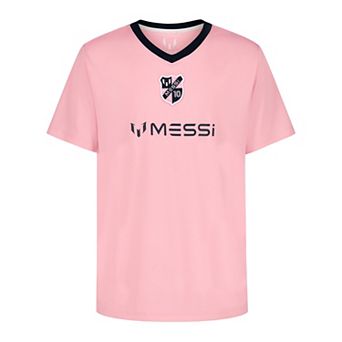 Boys 8-20 Messi Classic Logo V-Neck Tee