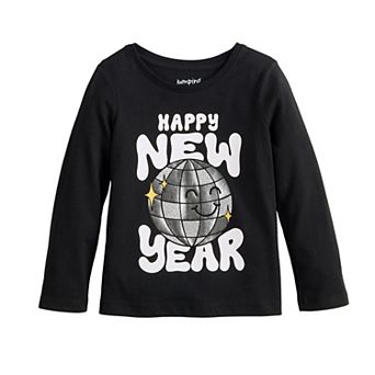 Baby & Toddler Jumping Beans® Happy New Year Graphic Long Sleeve Tee