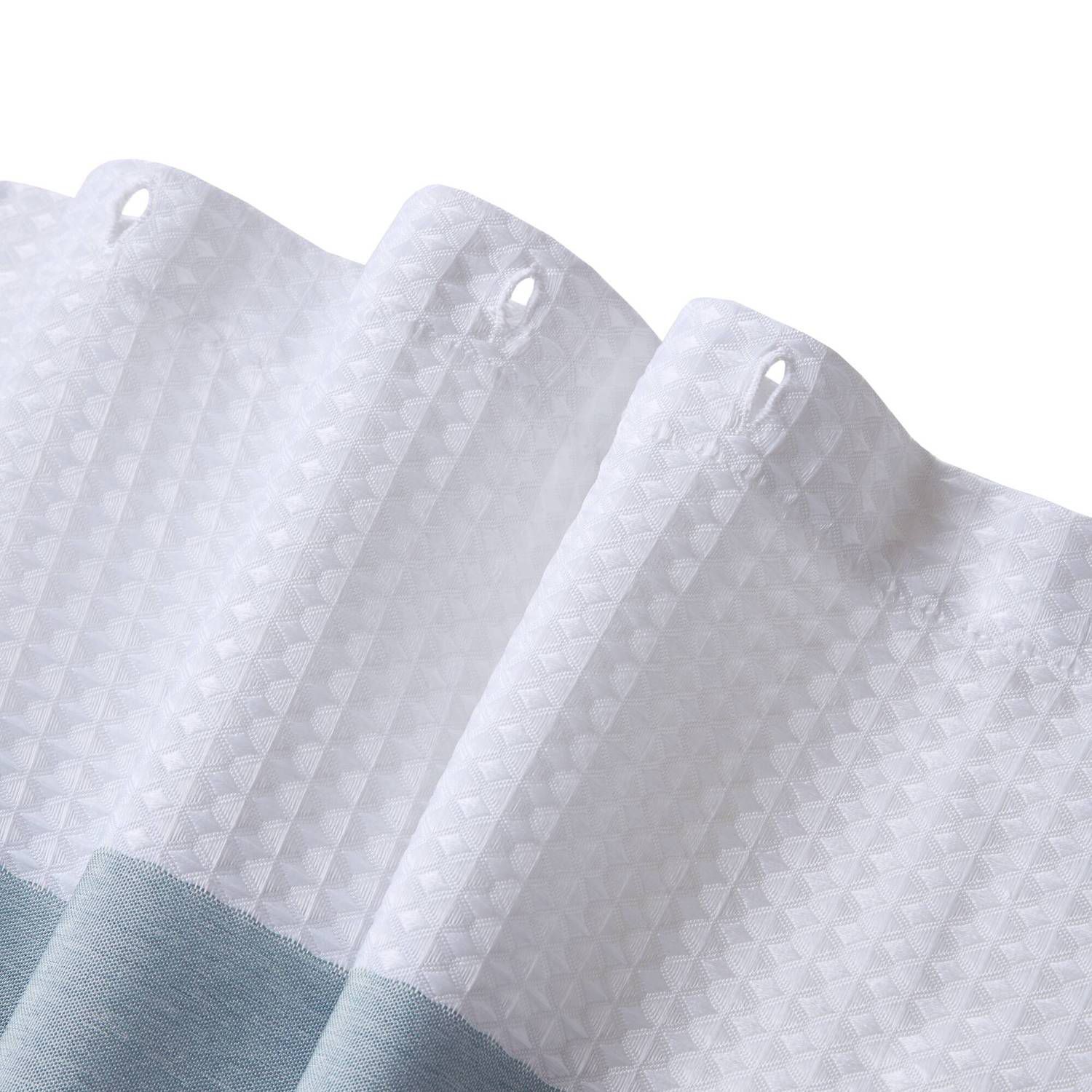 Madison Park Spa Waffle 3M Water Repellent Shower Curtain