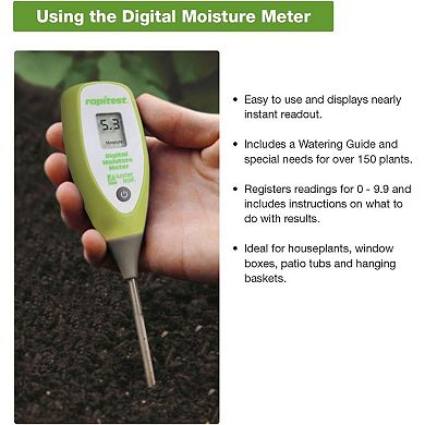 Luster Leaf Rapitest Digital Moisture Meter