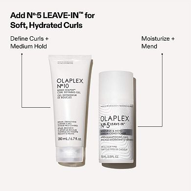 No.10 Curl Defining Frizz Reducing Hair Gel
