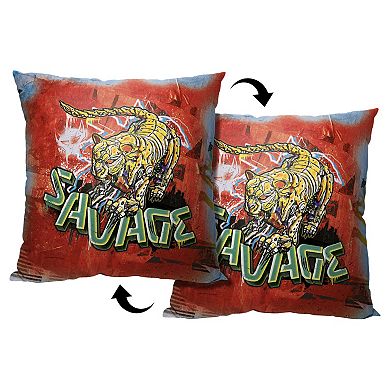 Hasbro Transformers: Rise Of The Beasts Savage Printed Throw Pillow