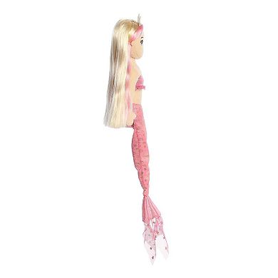 Aurora Large Pink Sea Sparkles Celestial Sparkles 18" Sunny Enchanting Stuffed Doll