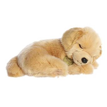 Aurora Medium Brown Miyoni Tots 10" Sleepy Golden Retriever Pup Adorable Stuffed Animal