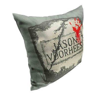 Warner Bros. Horror F13 Voorhees Grave Pillow