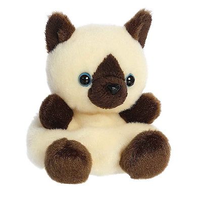 Aurora Mini Brown Palm Pals 5" Dusty Siamese Kitty Adorable Stuffed Animal