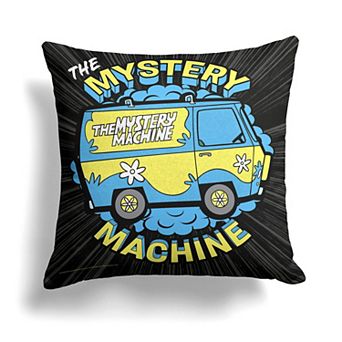 Scooby Doo The Mystery Machine Printed Throw Pillow