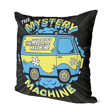 Scooby Doo The Mystery Machine Printed Throw Pillow