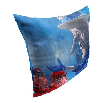 Warner Bros. Year Without A Santa Claus In His Presence Printed Throw Pillow